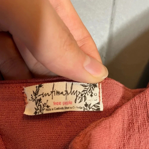 Free People Womens Simply Be Bodycon Dress size large - Picture 4 of 7